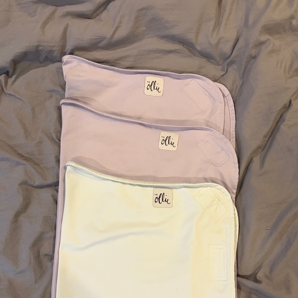 Kids Bottoms - Purple and Cream